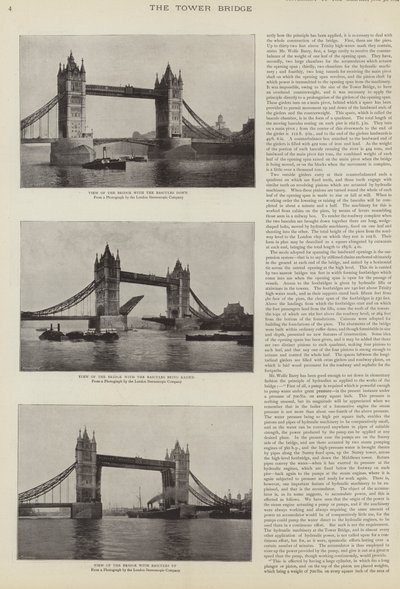 Tower Bridge, Londra inşaatı by English Photographer