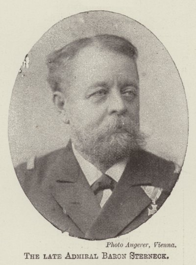 Merhum Amiral Baron Sterneck by English Photographer