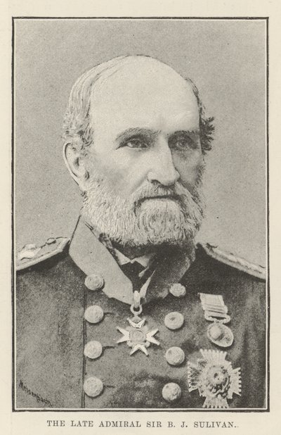 Merhum Amiral Sir BJ Sullivan by English Photographer