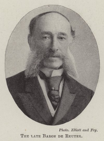 Merhum Baron de Reuter by English Photographer