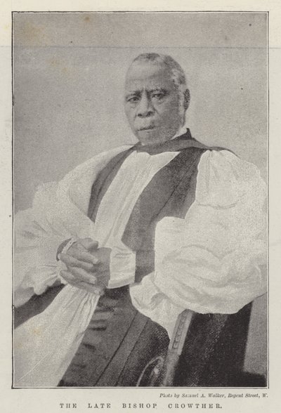 Geç Piskopos Crowther by English Photographer