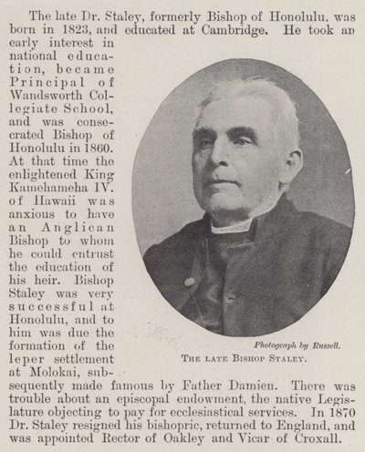 Rahmetli Piskopos Staley by English Photographer