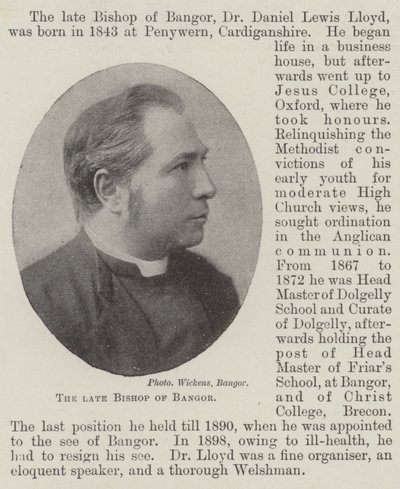 Geç Bangor Piskoposu by English Photographer