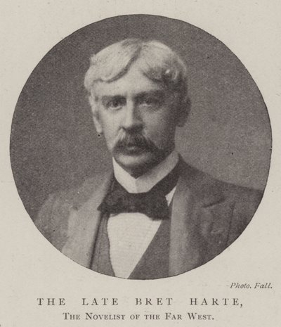 Rahmetli Bret Harte, Uzak Batı Romancısı by English Photographer