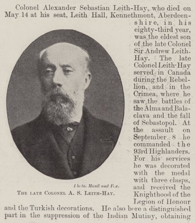 Merhum Albay AS Leith-Hay by English Photographer