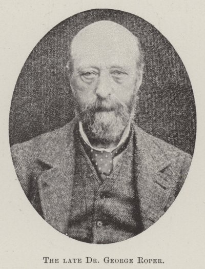 Merhum Dr George Roper by English Photographer