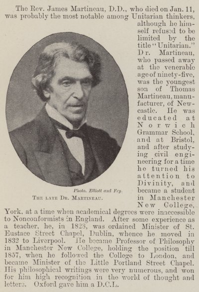 Merhum Dr Martineau by English Photographer