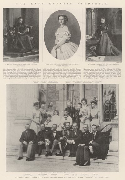 Geç İmparatoriçe Frederick by English Photographer