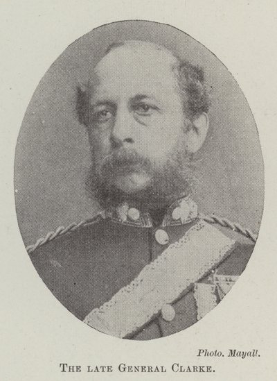 Geç General Clarke by English Photographer
