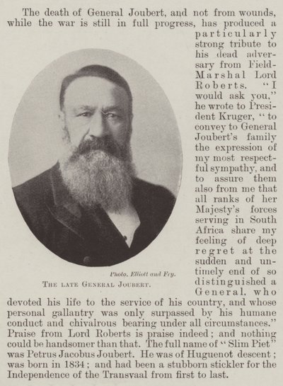 Geç General Joubert by English Photographer