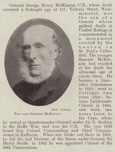 Geç General McKinnon by English Photographer