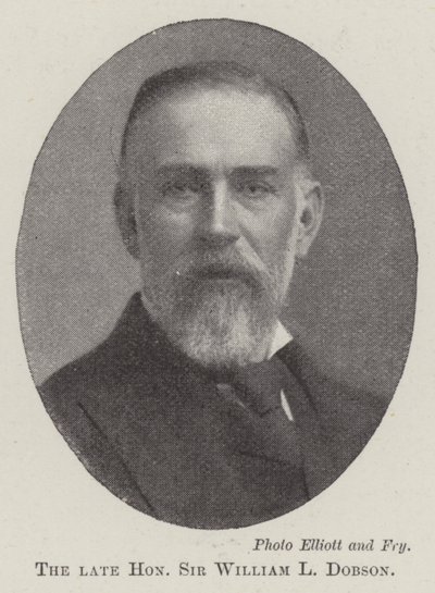 Merhum Saygıdeğer Sir William L Dobson by English Photographer