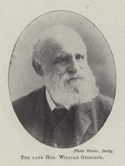 Merhum Saygıdeğer William Gisburne by English Photographer