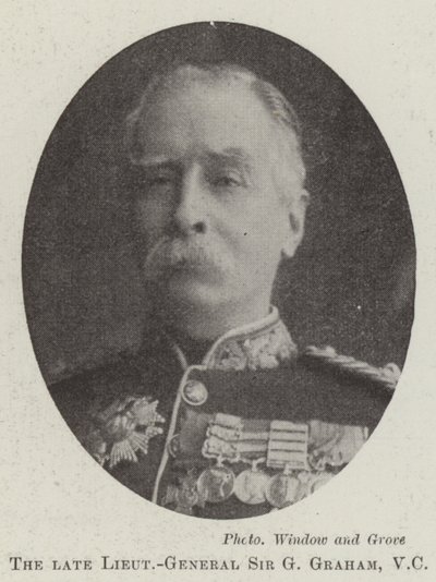 Rahmetli Korgeneral Sir G Graham, VC by English Photographer