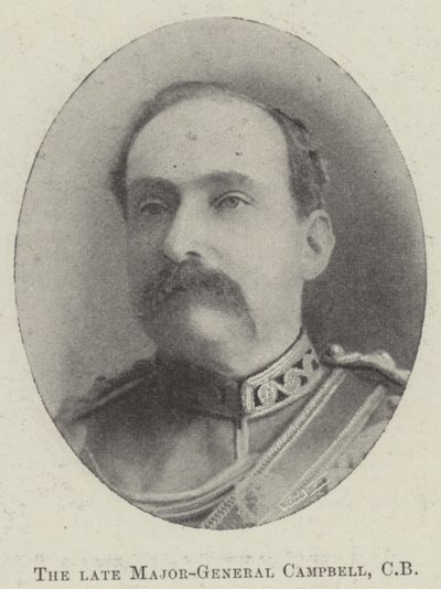 Merhum Tümgeneral Campbell, CB by English Photographer