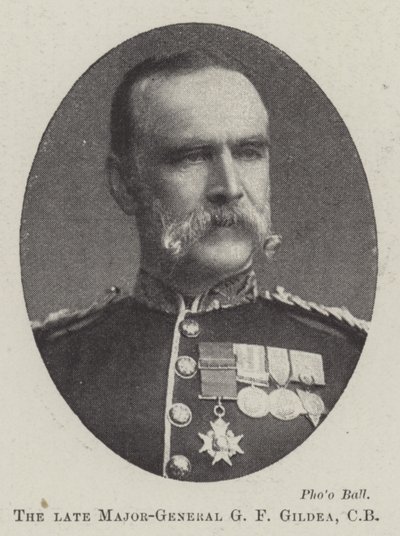 Merhum Tümgeneral GF Gildea, CB by English Photographer
