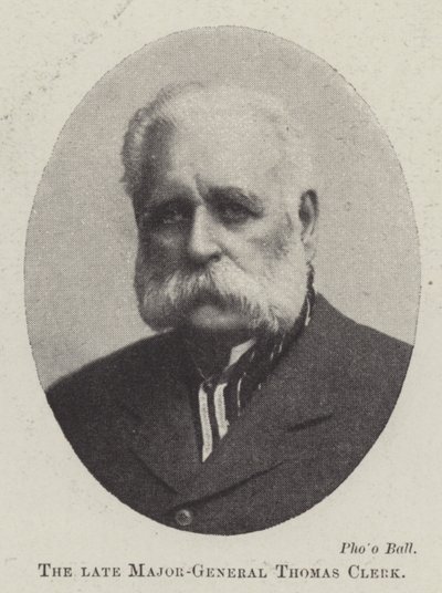 Merhum Tümgeneral Thomas Clerk by English Photographer