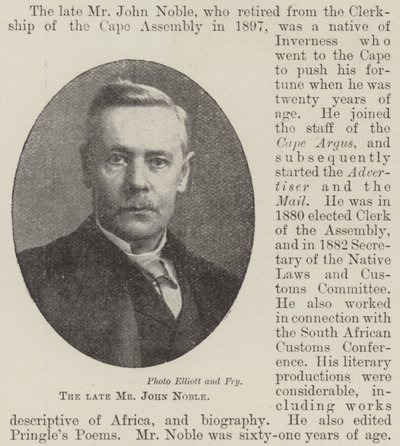 Merhum Bay John Noble by English Photographer