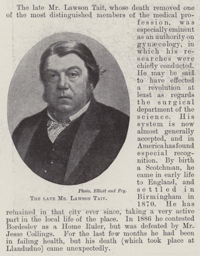 Merhum Bay Lawson Tait by English Photographer