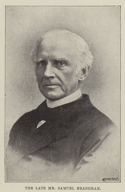 Merhum Bay Samuel Brandram by English Photographer