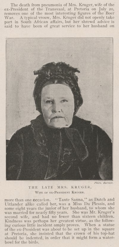Eski Başkan Kruger