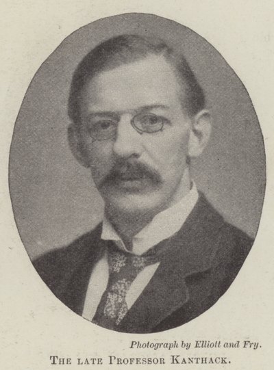 Rahmetli Profesör Kanthack by English Photographer
