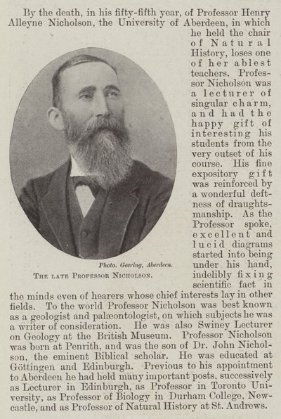 Rahmetli Profesör Nicholson by English Photographer