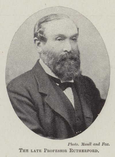 Rahmetli Profesör Rutherford by English Photographer