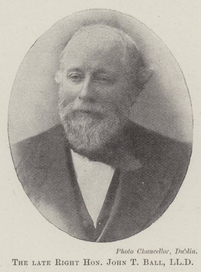 Merhum Sayın John T Ball, LLD by English Photographer