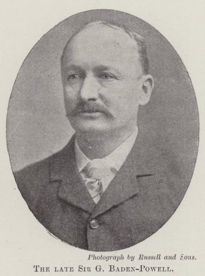 Merhum Sir G Baden-Powell by English Photographer