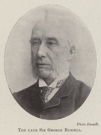 Merhum Sir George Russell by English Photographer