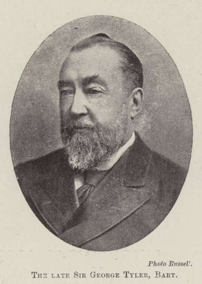 Merhum Sir George Tyler; Baronet by English Photographer