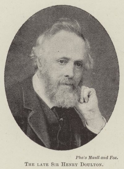 Merhum Sir Henry Doulton by English Photographer