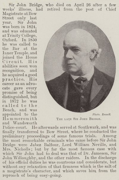 Merhum Sir John Köprüsü by English Photographer