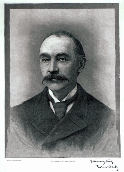 Thomas Hardy, 1892  by English Photographer