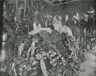 Juarez Mezarı, San Fernando Mezarlığı, Meksika Şehri (s/b fotoğraf) by English Photographer