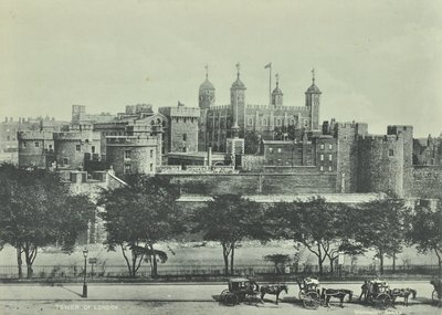 Londra Kulesi, Tower Hill, 1890 by English Photographer