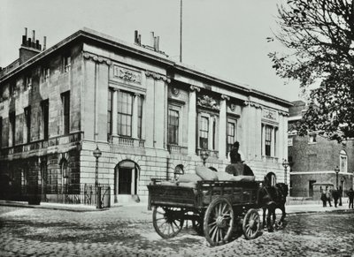 Trinity Evi, Trinity Meydanı, Londra Şehri, 1890 by English Photographer