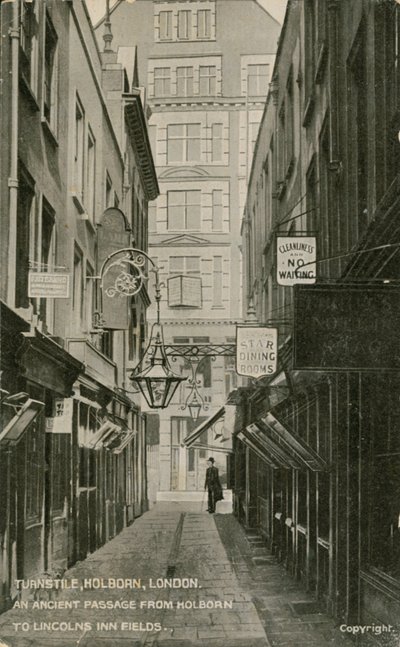 Turnike, Holborn, Londra by English Photographer