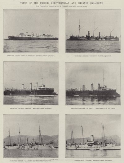 Fransız Akdeniz ve Kanal Filolarının Türleri by English Photographer