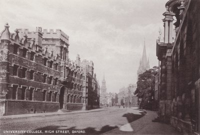 Üniversite Koleji, High Street, Oxford by English Photographer
