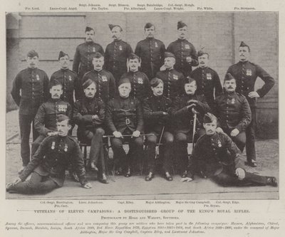 On Bir Seferin Gazileri, Kings Royal Rifles