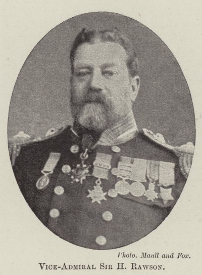 Koramiral Sir H Rawson by English Photographer