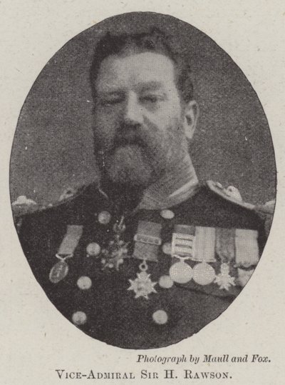 Koramiral Sir H Rawson by English Photographer