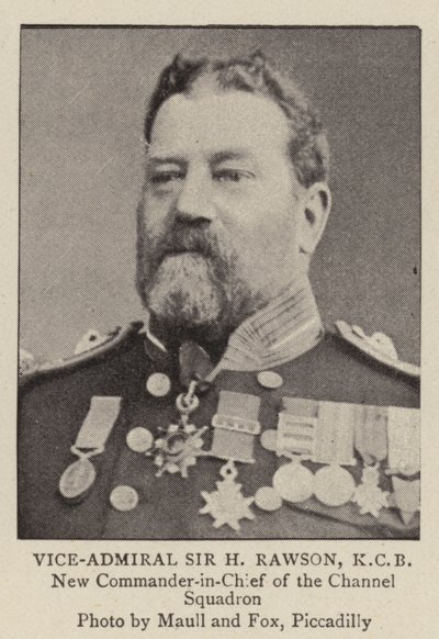Koramiral Sir H Rawson, KKB by English Photographer