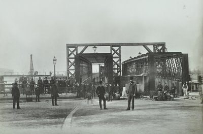 Woolwich Feribotunun Görünümü , 1889 by English Photographer