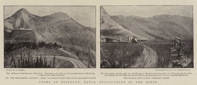Boers tarafından kuşatılmış Estcourt, Natal, Manzaraları by English Photographer