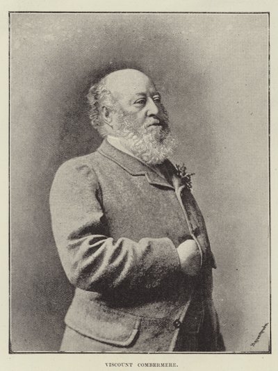 Vikont Combermere by English Photographer