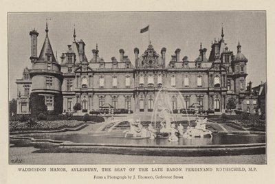 Waddesdon Malikanesi, Aylesbury, Rahmetli Baron Ferdinand Rothschild