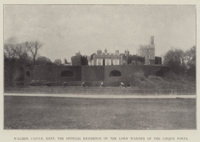 Walmer Kalesi, Kent, Cinque Ports Lord Warden